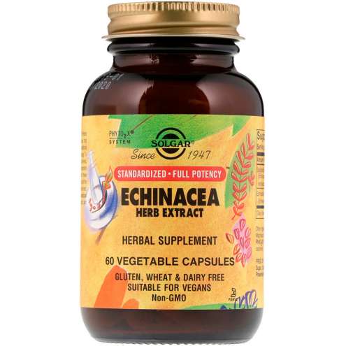 SOLGAR Echinacea, 60 kapslí